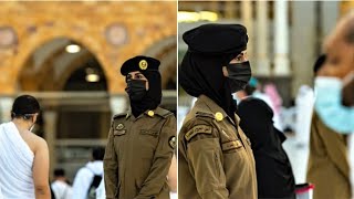 Women Security guards on duty for first time at Saudi Arabia's Prophet’s Mosque