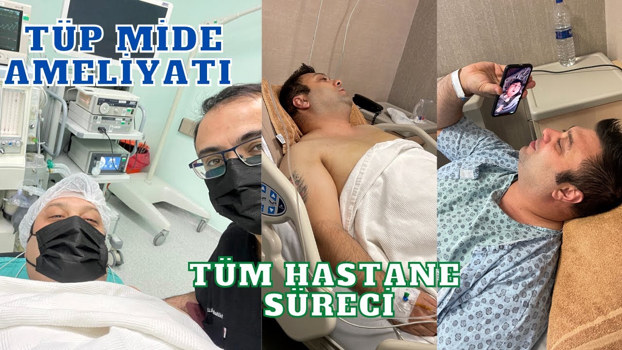 TÜP MİDE AMELİYATI 😷 TÜM HASTANE SÜRECİ🏥 NELER YAŞADIK?