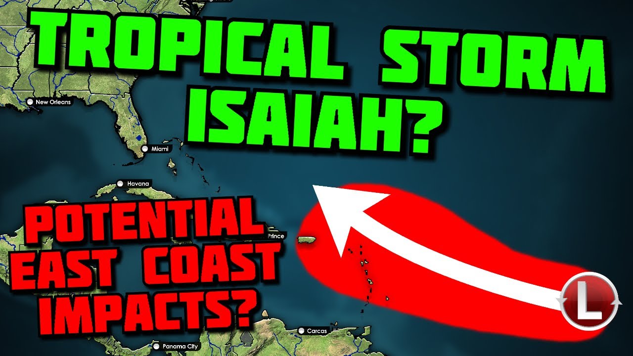 Invest 92L Could Become Tropical Storm Isaias In The Upcoming Days ...