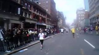 Boston Marathon 2013 explosion! runner's footage!