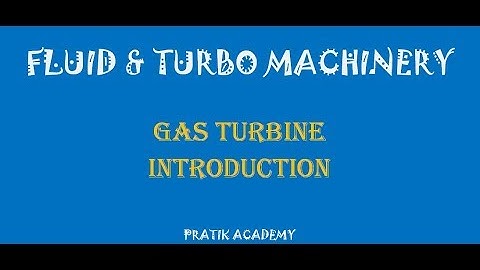 Introduction to Gas Turbine #Engineering#mechanical# Fluid#mechanics#india#study