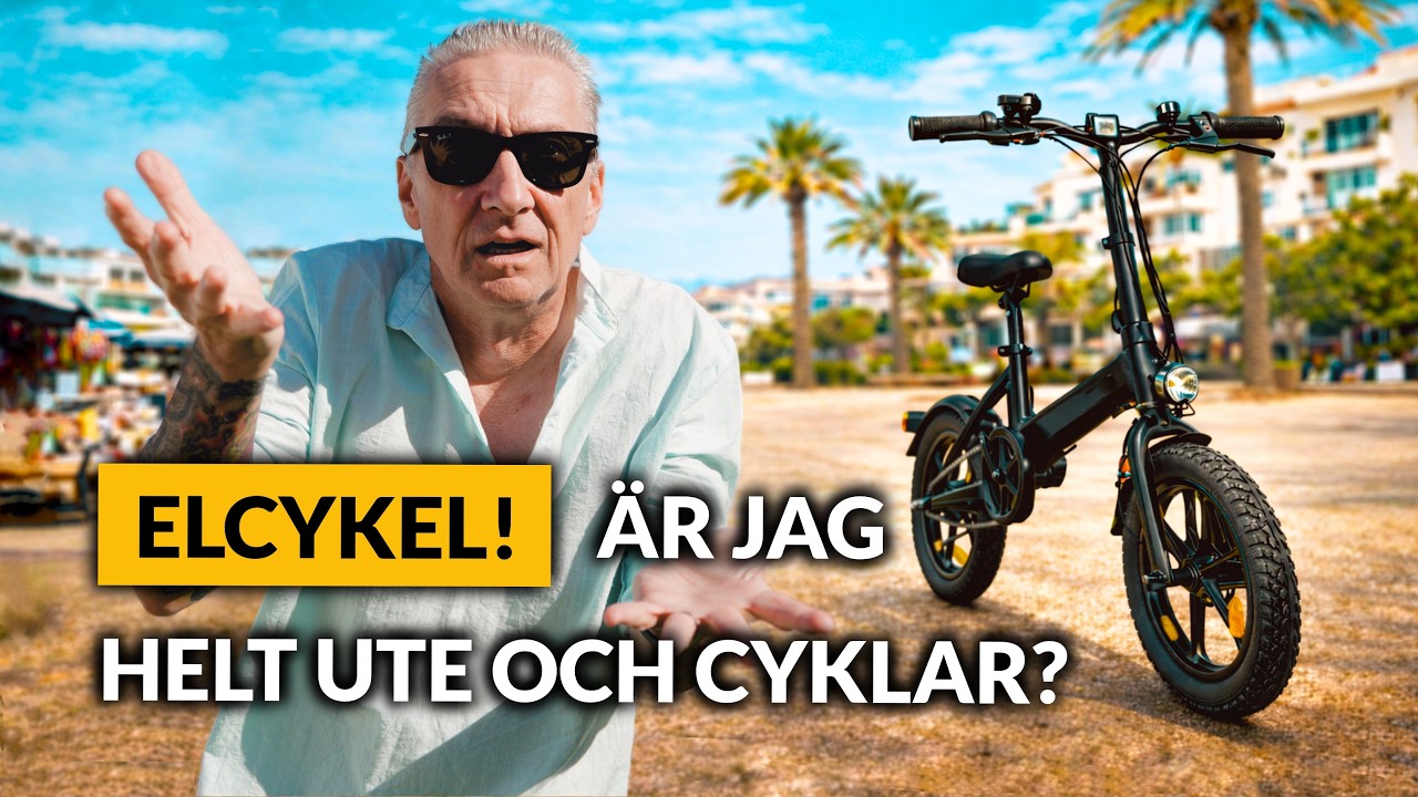 Elcykel i Spanien – Första turen! Besöker en marknad och fixar en överraskning!