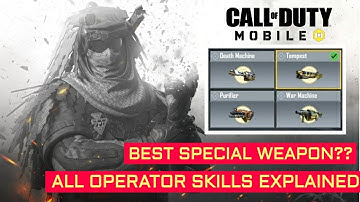 Call of Duty Mobile All Operator Skills Explained in Hindi🔥