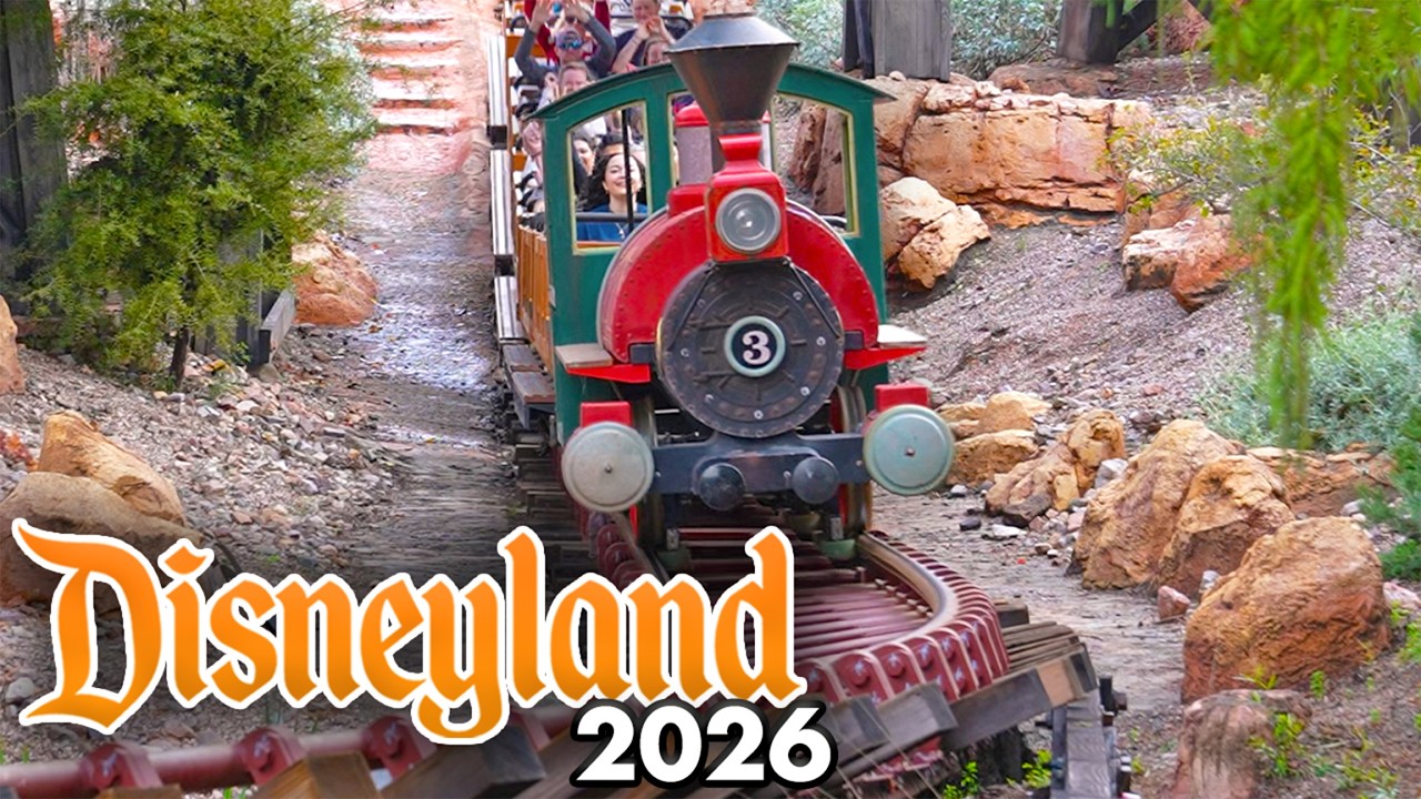 Big Thunder Mountain Railroad 2026 - Disneyland Roller Coaster Ride [4K60 POV]