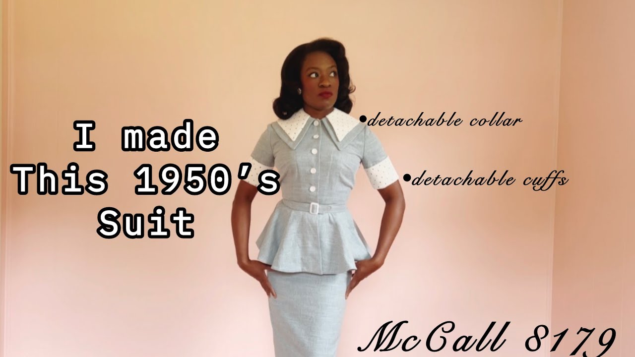 How to sew a 1950's suit from a vintage pattern | McCalls 8179
