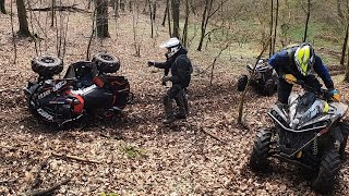 Only CAN-AM RENEGADE😈😈 #canam // crash😱😱&hils 🔥🔥 renegade 3WD 🤔🥳🥳