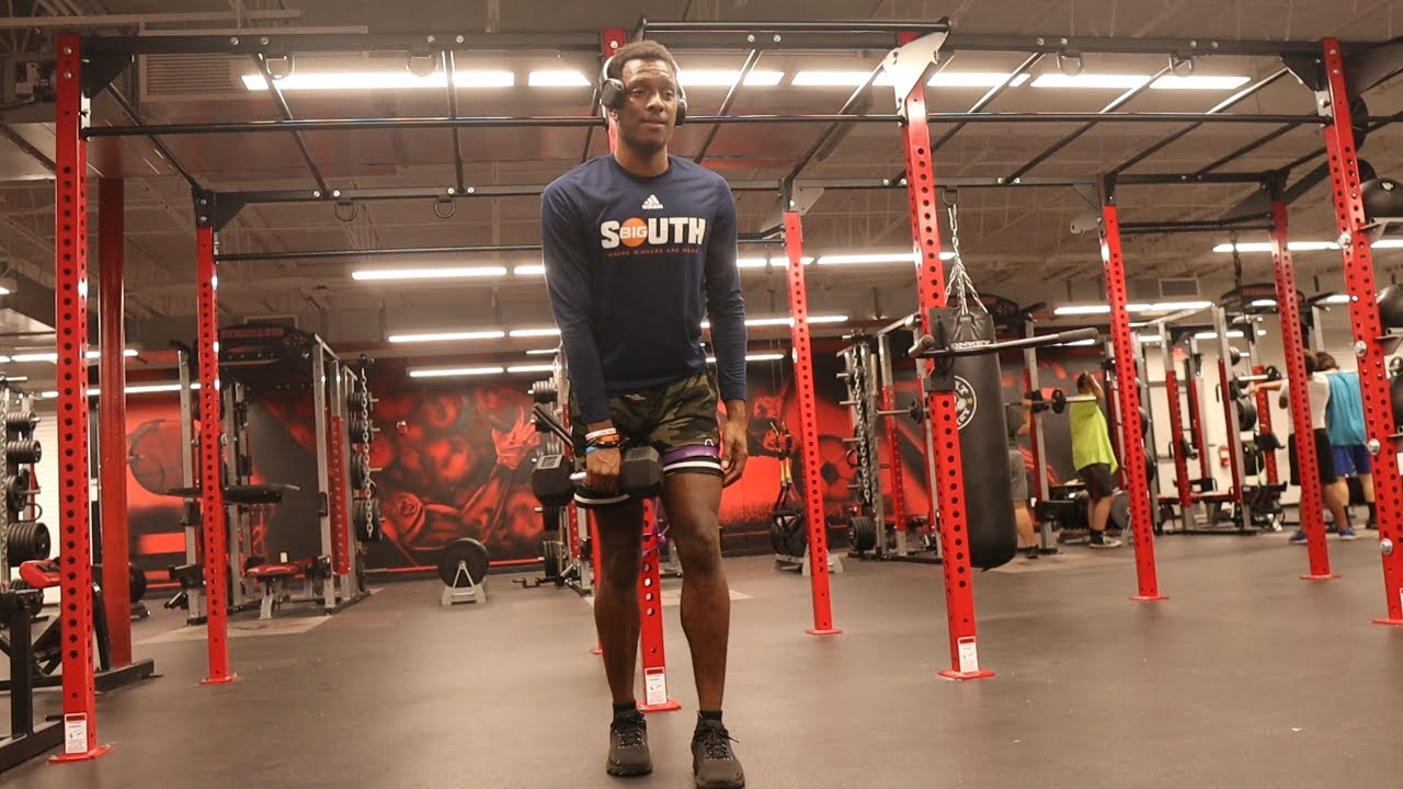 Vlog calm and Easy weight room workout session!! YouTube