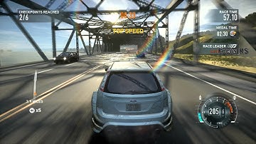 NFS The Run 2:07.67 "Traffic Jam" Rural Track Attack Challenge Series w/ Ford Focus RS