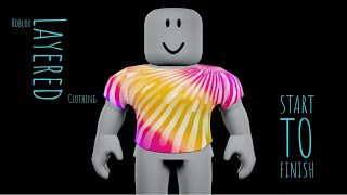 Information Roblox Layered Clothing Tutorial - Start to Finish Update