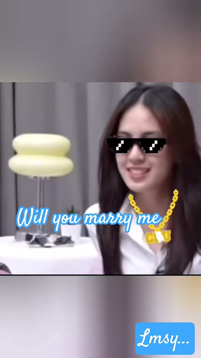 will you marry me lookmhee Sonya #lookmhee #sonyalpha #youtube #viral