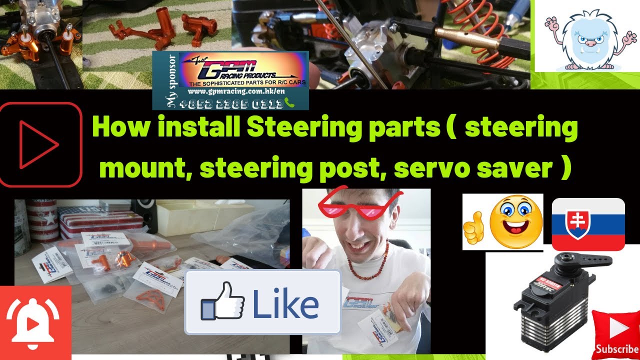 AXIAL YETI XL HOW INSTALL STEERING PARTS ( servo saver, steering