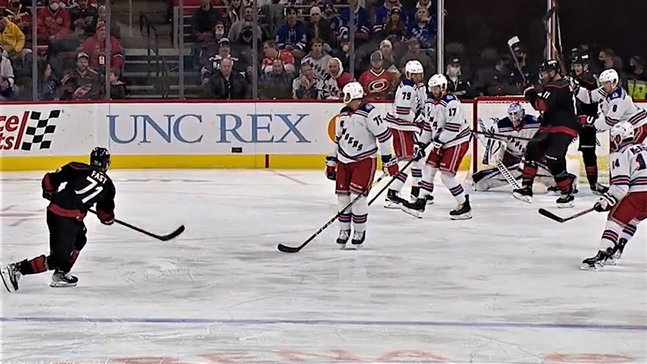 Jesper Fast Rips Home The Canes Third Goal Of The Game