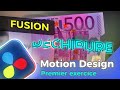Fusion DaVinci Resolve créer une déchirure pas à pas #motiondesign #fusion #davinciresolve