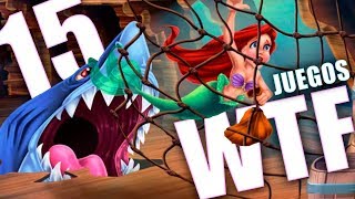 15 WTF DISNEY's PRINCESS GAMES!!!