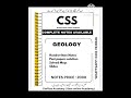 css geology classes| css geology notes