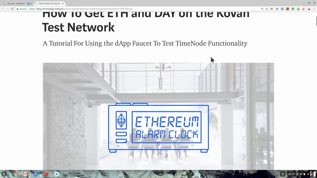 cryptocurrency test network