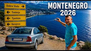 Najlepši put do Crne Gore | Dobra Voda 🇲🇪  preko Bosne i Hercegovine 🇧🇦  | Trebinje, Tjentište  [4K]