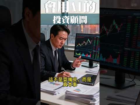 會AI的投資顧問  #黃總監的AI課 #AI行銷