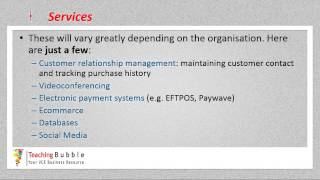 VCE business Management - Technology in Operations