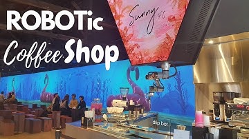 Cafe Bot | #카페봇 | Seoul Korea | #roboticcoffeeshop