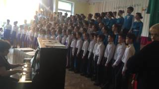 Children sing Champions League HYMN - Chisinau