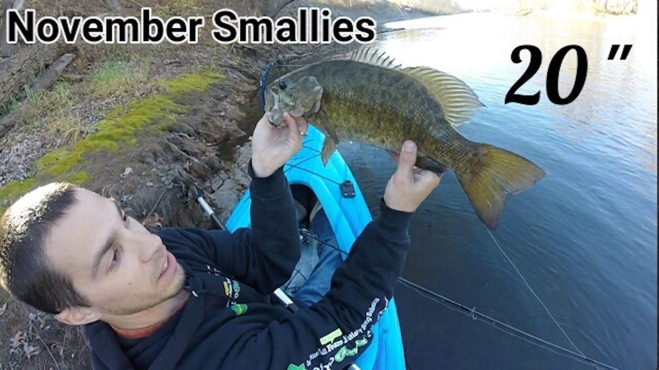 Minnesota Smallmouth Bass Fishing Mississippi River New PB 20" YouTube