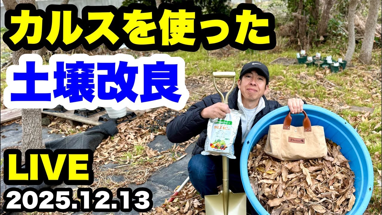 ◇話題の【カルスを使って土壌改良】本当に効果は出るのか？ - YouTube