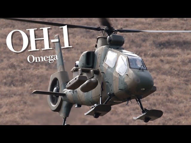 帰投】 OH-1オメガ AH-1Sコブラ UH-1Jハンター CH-47JAチヌーク 各々の