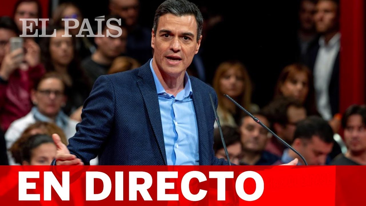 DIRECTO ELECCIONES 26M | PEDRO SÁNCHEZ participa en un acto del PSOE en ...