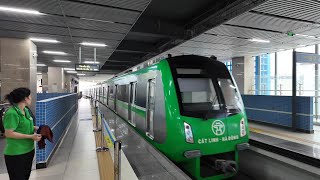 Hanoi, Vietnam Complete Roundtrip Metro Ride on Line 2A Cát Linh Line