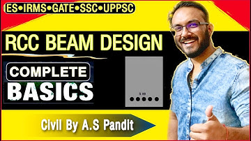 Analysis of Singly Reinforced Beam | RCC Design Lectures for GATE/IES/SSC/UPPSC/MPPSC By A.S Pandit