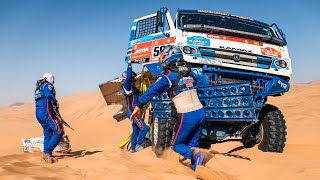 Тяжёлые пески, рваные колёса и жёсткая конкуренция. Дакар 2021, 4 января