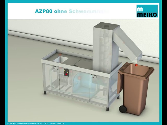 Commercial food waste disposer - AZP - MEIKO