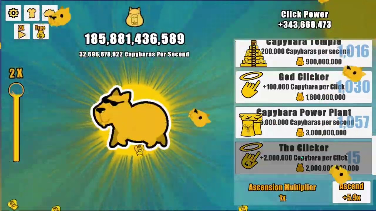 Capybara Clicker