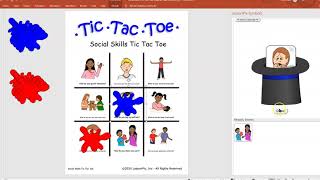 Social Skills Lesson using LessonPix PowerPoint Add-in and Play Tools