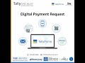 Digital Payment Request #tallyprimesoftware #simplyprofessional