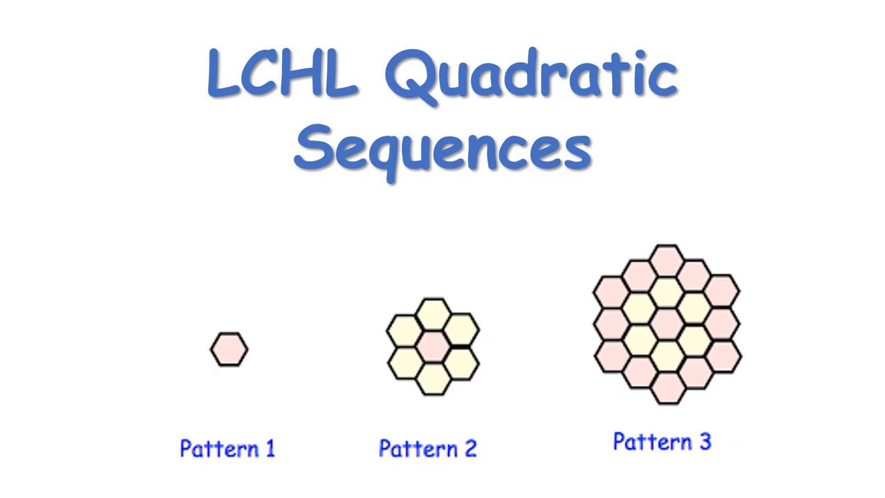 LCHL - Quadratic Sequences