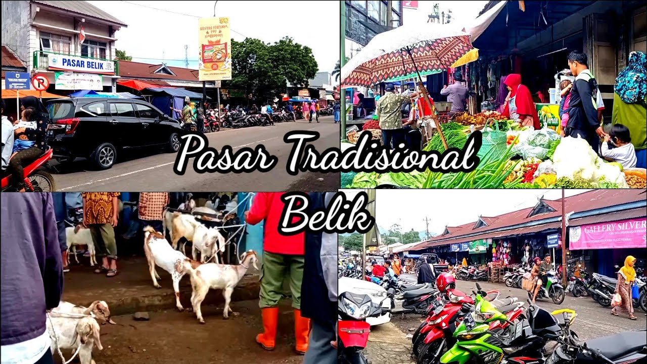 Ramainya Pasar Belik, Kabupaten Pemalang, Jawa Tengah