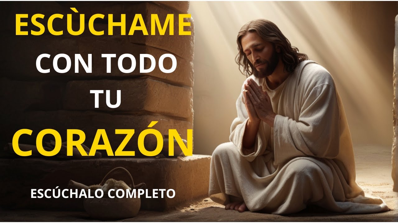 Dios te dice hoy: hijo mío escucha mi mensaje y calma tu alma - YouTube