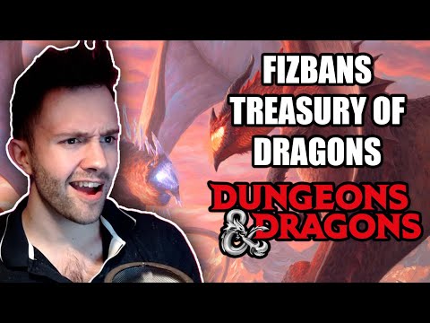 NEW BOOK Fizban's Treasury of Dragons Review | Dungeons and Dragons 5e |