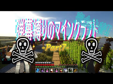 弾幕縛りのマインクラフト【マイクラ実況】【五つの難題mod】