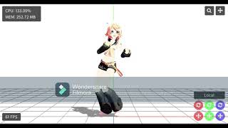 Kagamine Rin Dancing Tda Mmd