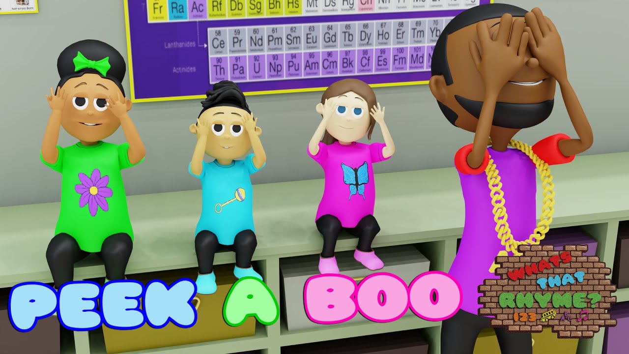 Peek A Boo | Peekaboo Song | Nursery Rhymes + Kids Songs ...