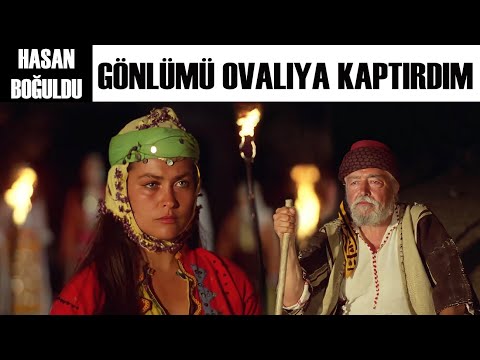 Hasan Boğuldu Türk Filmi | Emine, Hasan ile Evlenmek İçin Dede'den İzin İster