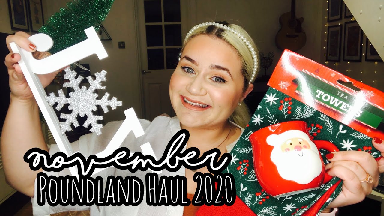 Poundland Haul November 2020