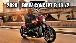 2020 BMW Motorrad Concept R 18 /2  |  Modern custom cruiser concept
