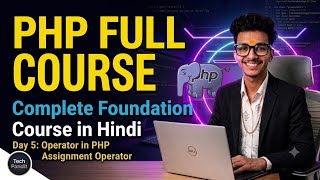 Php Tutorial in Hindi #5 Operators in PHP | Assignment operators in PHP #2026