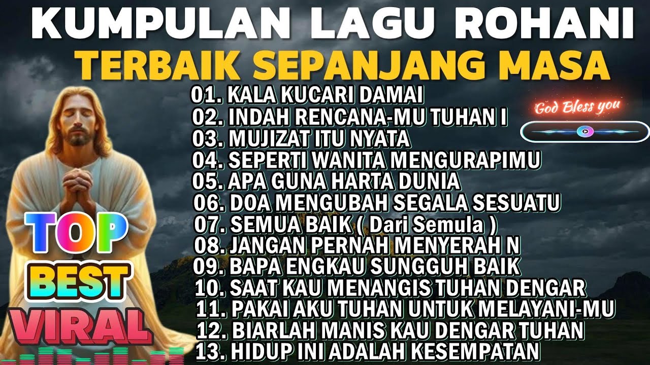 KUMPULAN NONSTOP LAGU PUJIAN ROHANI POPULER 2025 - KALA KUCARI DAMAI