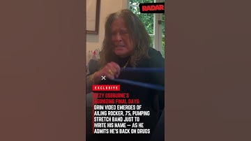 Thumbnail of Ozzy Osbourne's Agonizing Final Days: Grim Video Emerges of Ailing Rocker