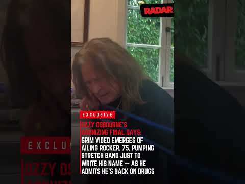 Ozzy Osbourne's Agonizing